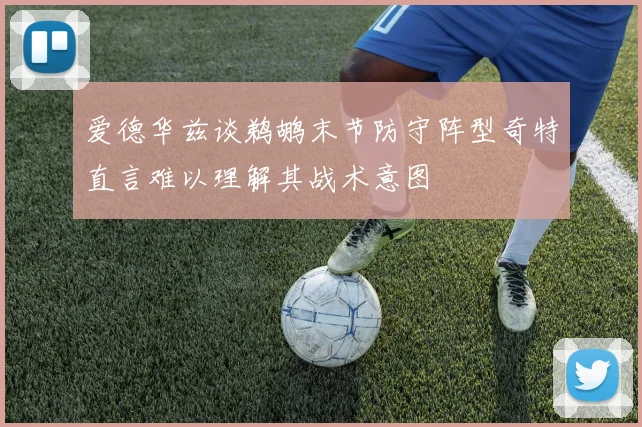 爱德华兹谈鹈鹕末节防守阵型奇特直言难以理解其战术意图